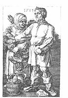 Peasans at the market , 1512, durer
