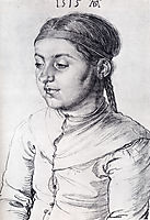 Portrait Of A Girl, 1515, durer