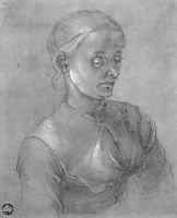 Portrait of a woman (Agnes Dürer) , durer