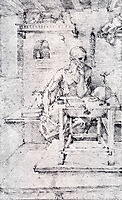 Saint Jerome In His Study, Without Cardinal-s Robes, 15, durer