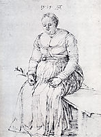 Seated Woman, 1514, durer