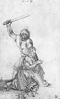 St. Catherine and the executioner, durer
