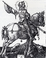 St. George On Horseback, 1508, durer