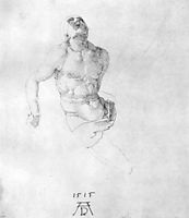 Study of a body of Christ, durer