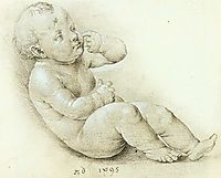 Study of the Christ Child, 1495, durer