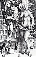 The Temptation of the Idler, 1498, durer