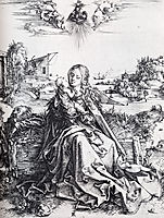 The Virgin With The Dragonfly, 1495, durer