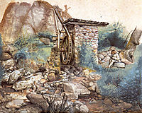 Watermill at the montaсa, durer