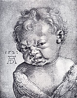 Weeping Cherub, 1521, durer