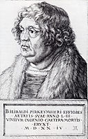 Willibald Pirckheimer, 1524, durer