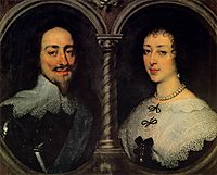 Charles I of England and Henrietta of France, c.1632, dyck