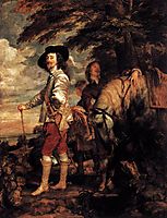 Charles I, King of England at the Hunt, c.1635, dyck