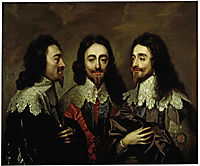 Charles I in Three Positions, 1636, dyck