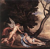 Cupid and Psyche, 1639-1640, dyck