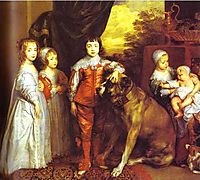 The five eldest children of Charles I, 1637, dyck