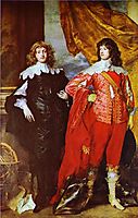 George Digby, 2nd Earl of Bristol and William Russell, 1st Duke of Bedford, 1637, dyck