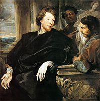 George Gage with Two Men, 1623, dyck