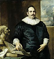 Portrait of Justus van Meerstraeten, 1635, dyck