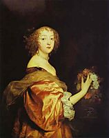Portrait of Lady d Aubigny, 1638, dyck
