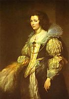 Portrait of Maria Louisa de Tassis, c.1630, dyck
