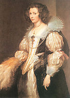 Portrait of Maria Lugia de Tassis, 1629, dyck