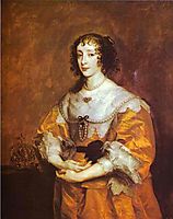 Queen Henrietta Maria, 1635, dyck