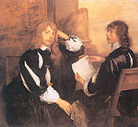 Thomas Killigrew and William, Lord Crofts, 1638, dyck