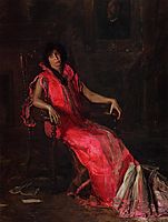 An Actress, 1903, eakins