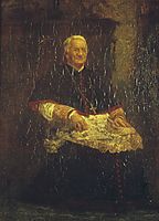 Archbishop James Frederick Wood, 1876, eakins