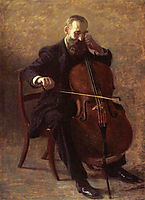 The Cello Player, 1896, eakins