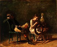 The Courtship, 1876, eakins