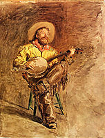 Cowboy Singing, eakins