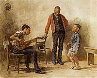The Dancing Lesson, 1878, eakins