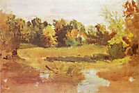 Landscape , 1884, eakins