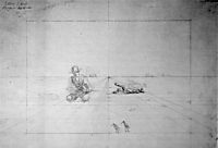 Perspective Drawing for Hunting, eakins