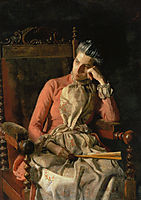 Portrait of Amelia Van Buren, c.1891, eakins