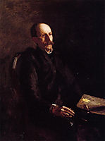 Portrait of Charles Linford, the Artist, eakins