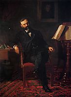 Portrait of Dr. John H. Brinton, 1876, eakins