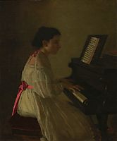 Portrait of Frances Eakins , eakins