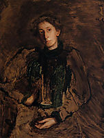 Portrait of Jennie Dean Kershaw, c.1897, eakins
