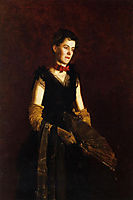 Portrait of Letitia Wilson Jordan, 1888, eakins
