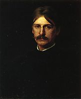 Portrait of Montague Flagg (The Wanderer), 1887, eakins