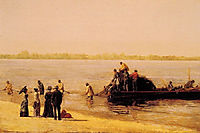 Shad Fishing at Gloucester on the Delaware River, 1881, eakins