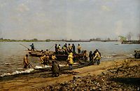 Shad Fishing at Gloucester on the Delaware River, 1881, eakins