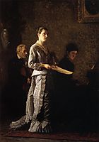 Singing a Pathetic Song, 1881, eakins