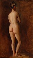 Standing Female Nude, 1908, eakins