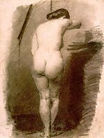 Standing Nude, 1876, eakins