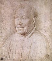 Portrait of Cardinal Albergati, 1435, eyck