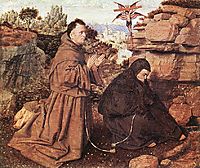 Stigmatization of St Francis, 1428-1429, eyck