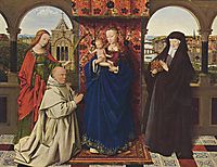 The Madonna with the Carthusians, 1425, eyck
